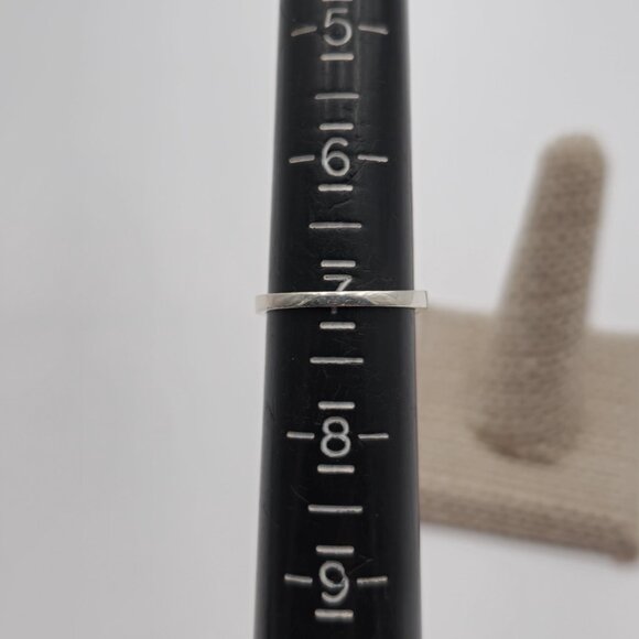 Size 7 Sterling Silver Brilliant Quality Cubic Zirconia Gems Ring A3061 - Picture 7 of 9